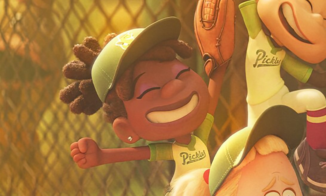 Closeup of the character Kai from the Pixar series Win or Lose,