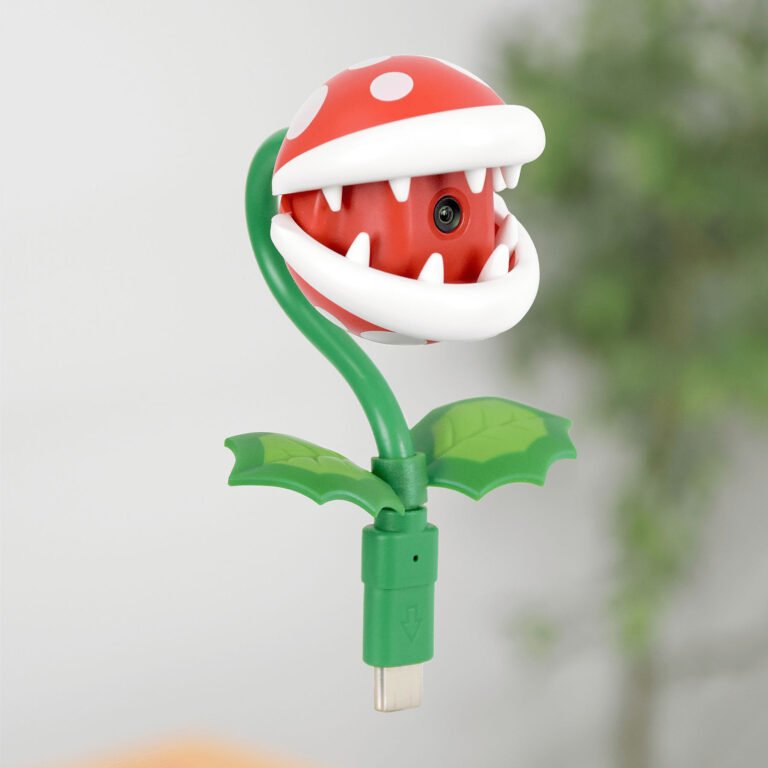 The Piranha Plant can attach directly to the top of the Switch 2.