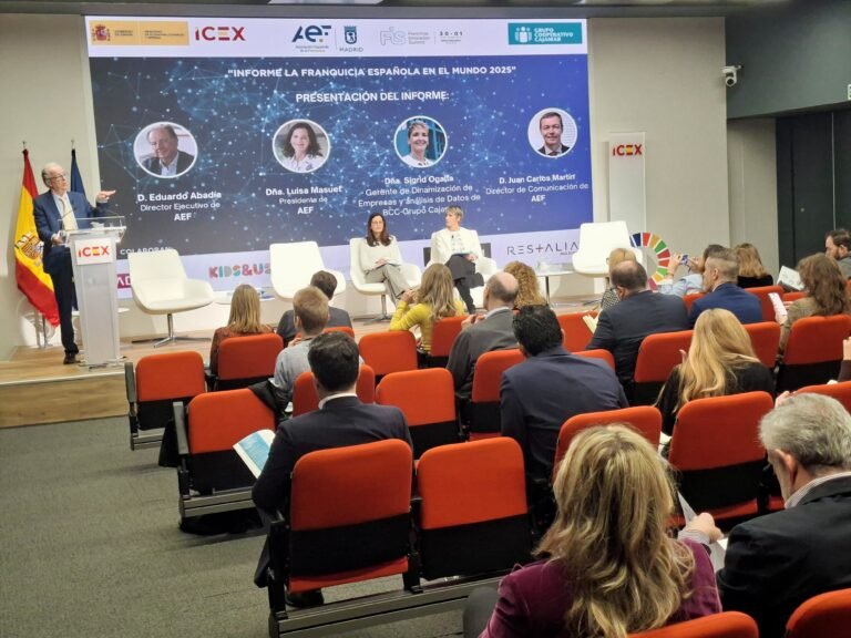 IMAGEN 3 PRESENTACIÓN DEL INFORME LA FRANQUICIA ESPAÑOLA EN EL MUNDO 2025